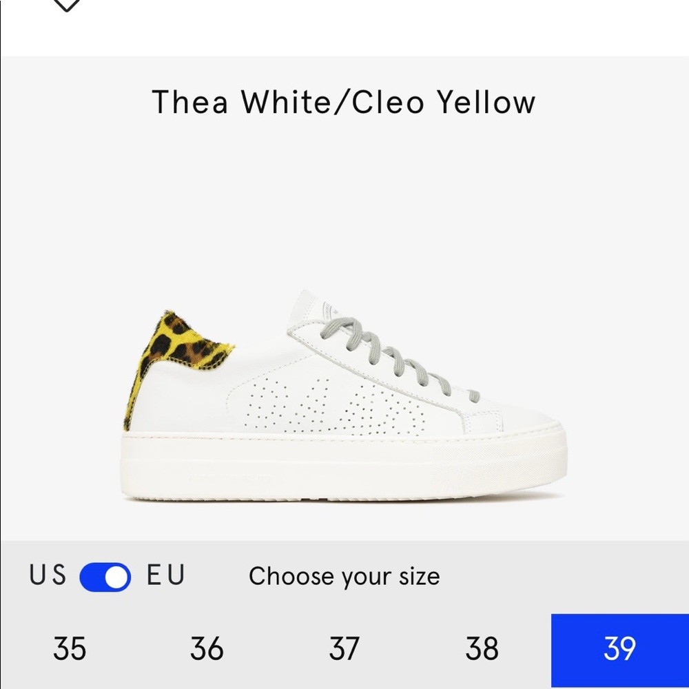 P448 Thea White/Cleo Leather